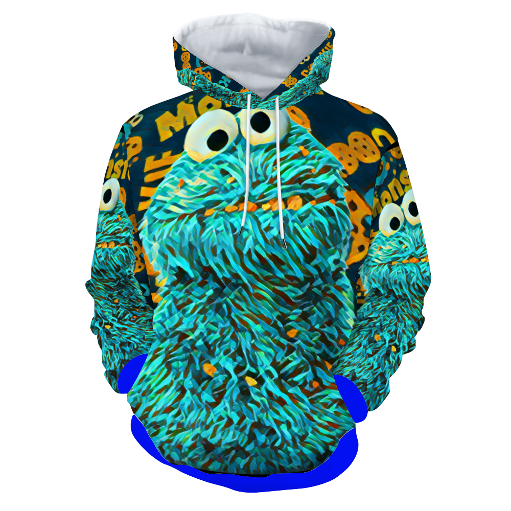 Customizable Unisex All Over Print Plush Hoodies with Pockets