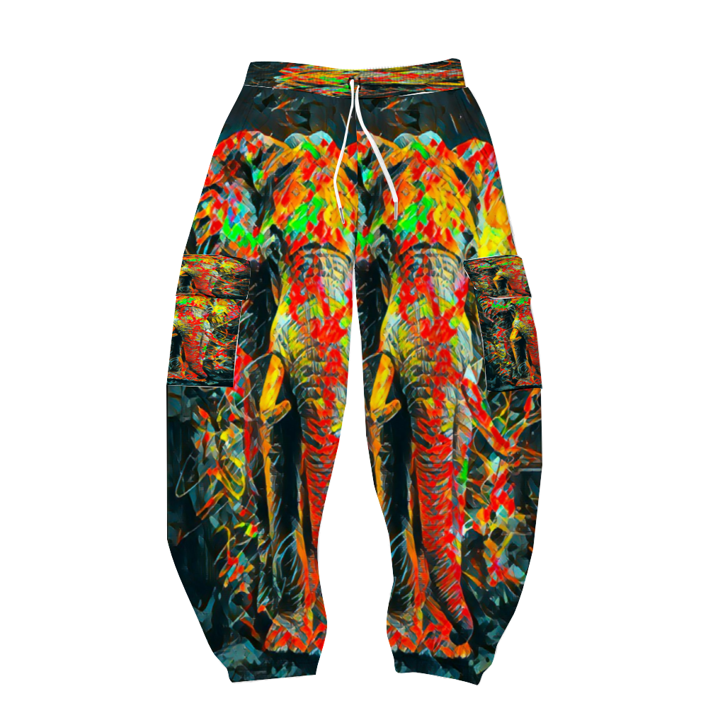 Custom Unisex All Over Print Long Casual Baggy Jogger Pants