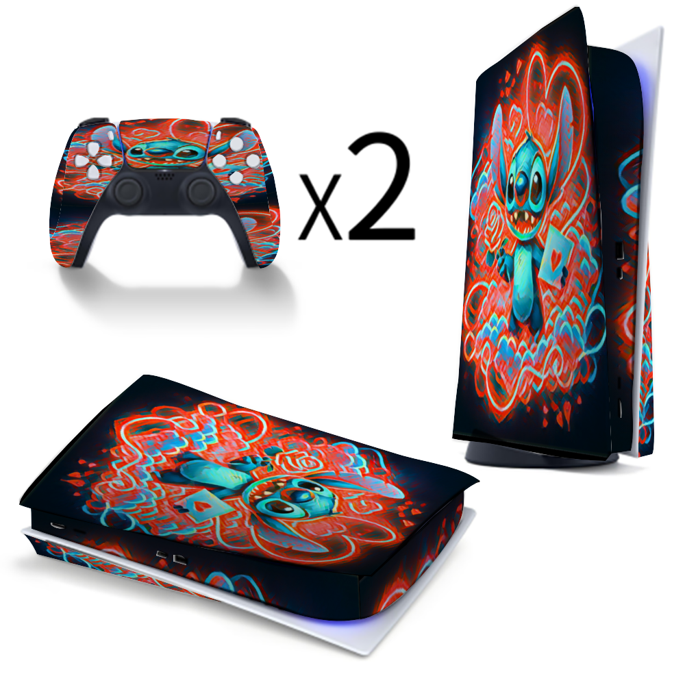 Custom  Sticker for PS5 Controller PS5 Console Sticker  Digital Version and Disc Version