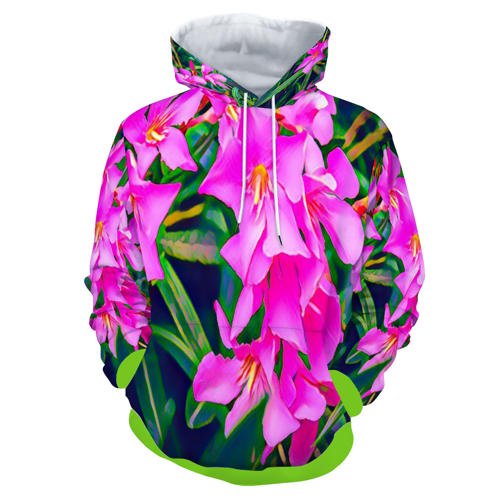 Customizable Unisex All Over Print Plush Hoodies with Pockets