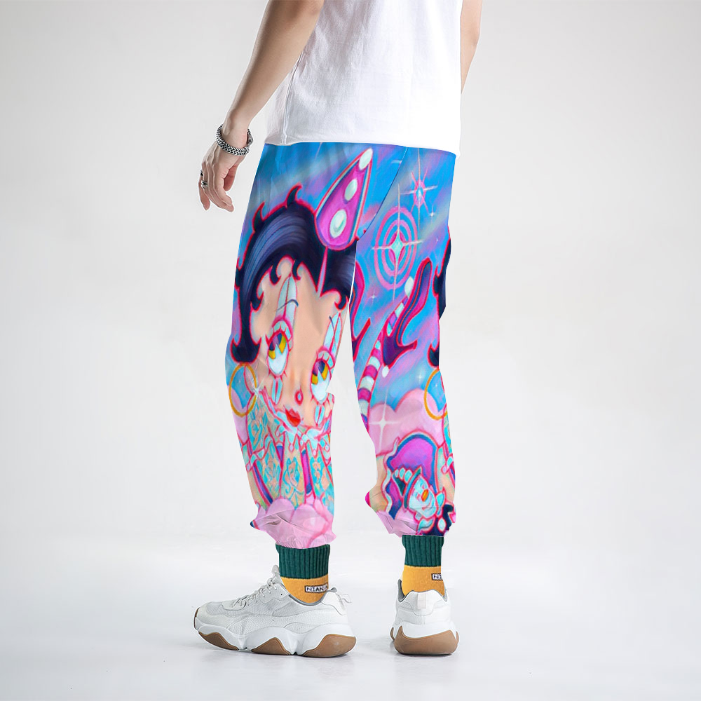 Custom Unisex All Over Print Long Casual Baggy Jogger Pants