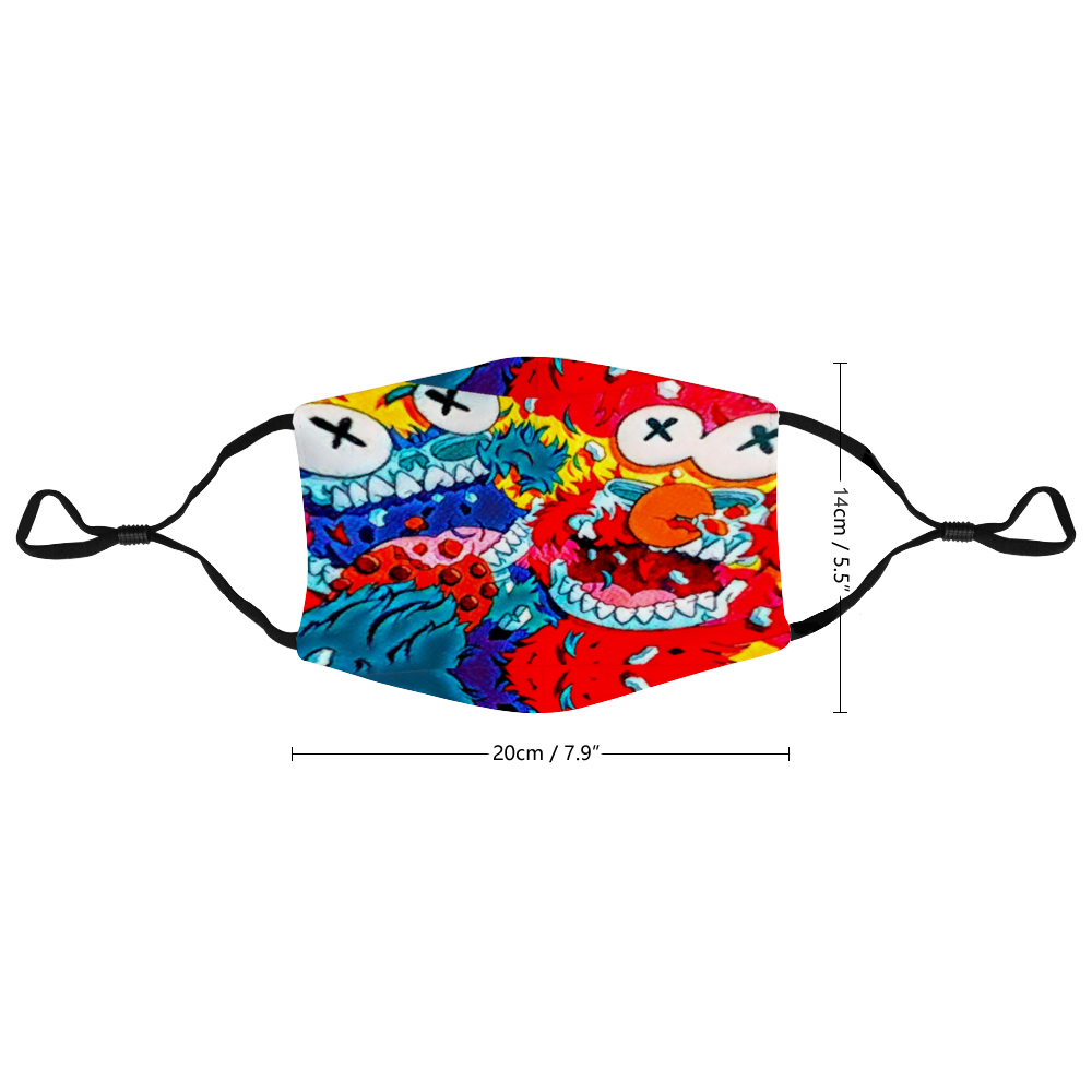 Custom Adjustable Nylon Face Cover Non-medical Protective Mask