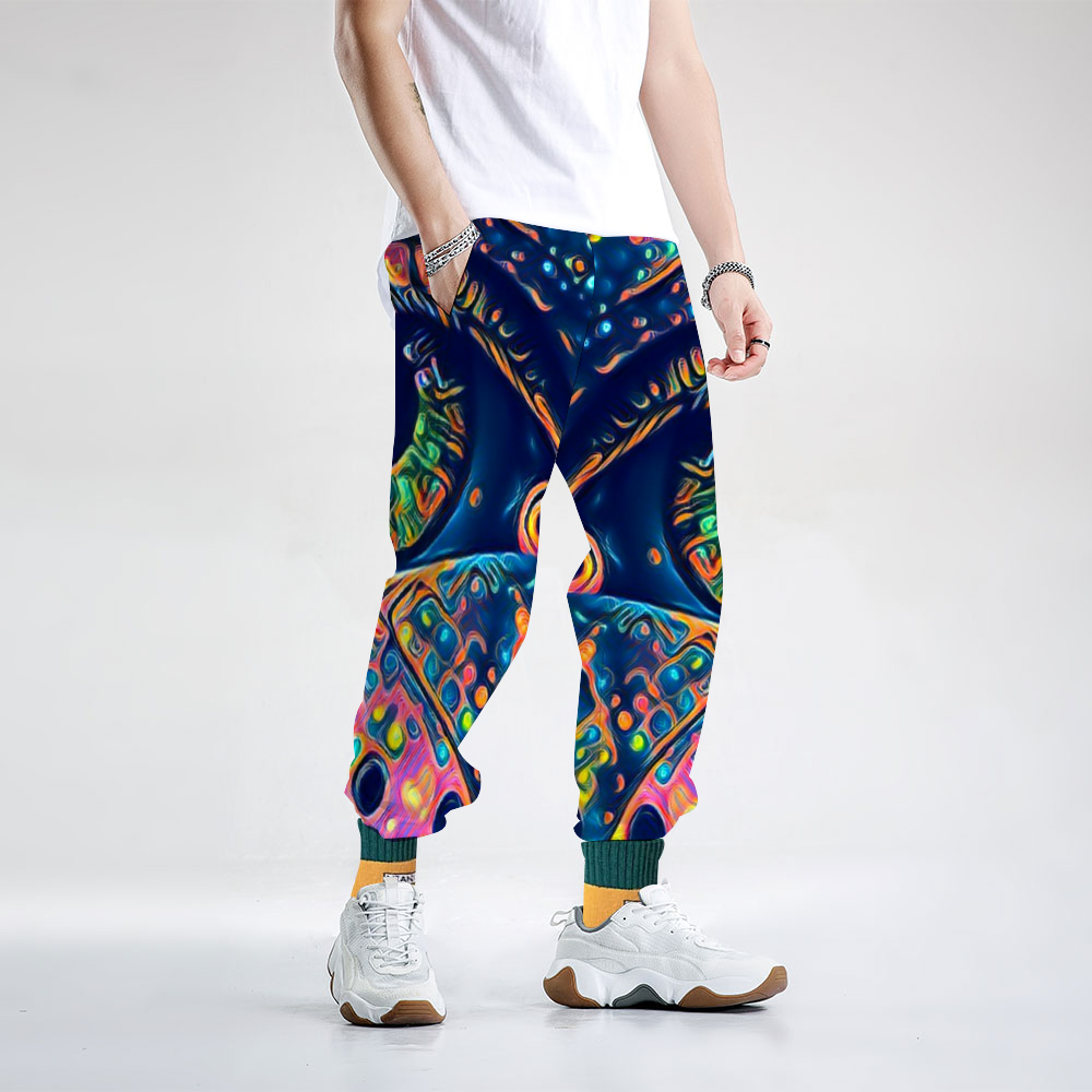 Custom Unisex All Over Print Long Casual Baggy Jogger Pants