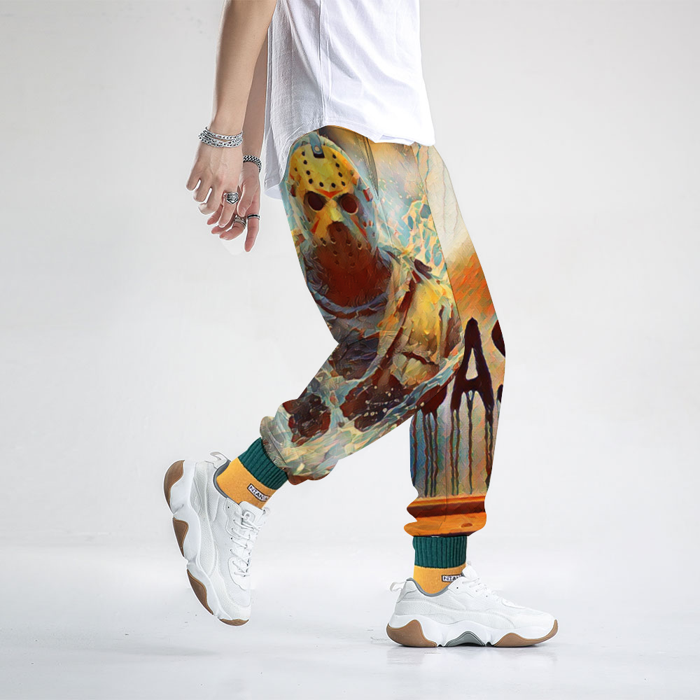 Custom Unisex All Over Print Long Casual Baggy Jogger Pants