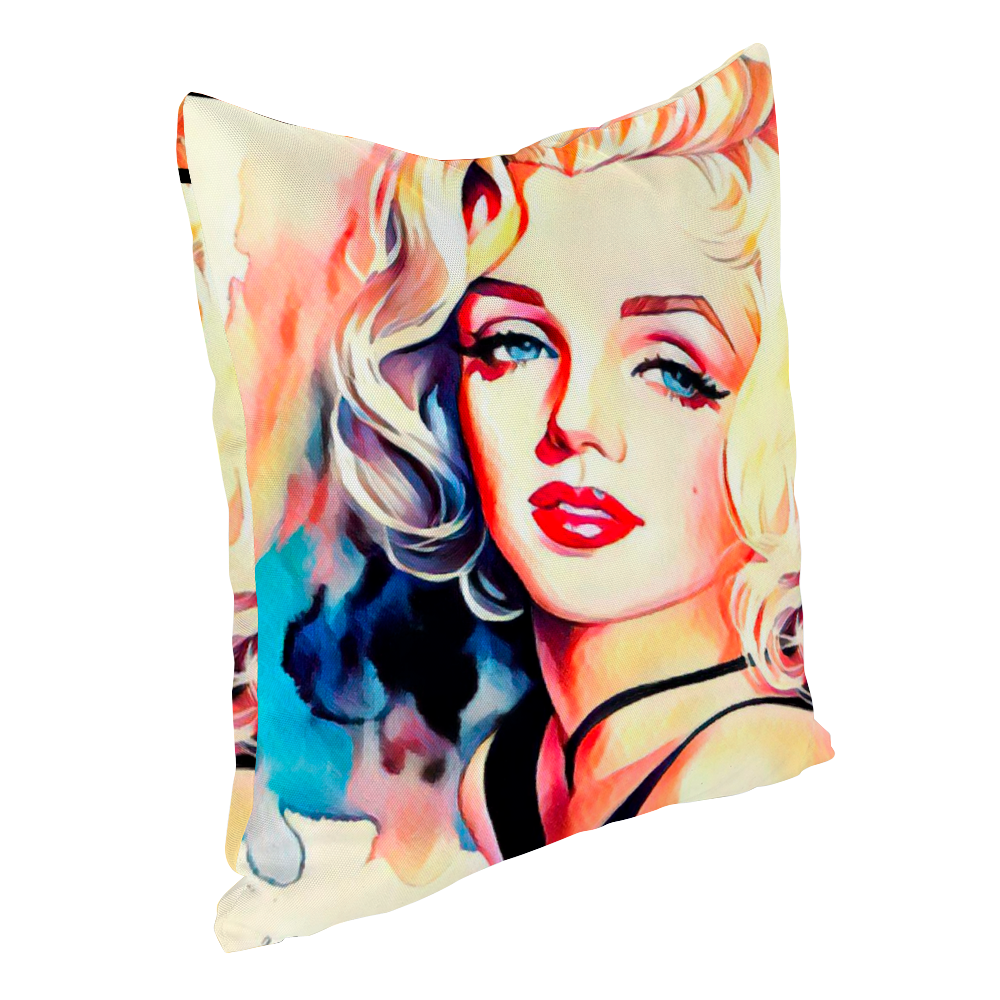 Custom Multisize Cotton Polyester Pillowcases 2 Sides Same Design