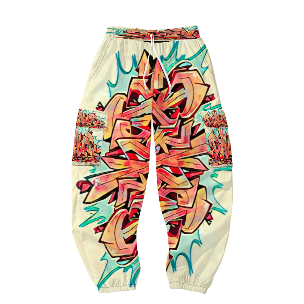 Custom Unisex All Over Print Long Casual Baggy Jogger Pants