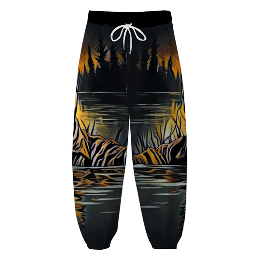 Custom Unisex All Over Print Long Casual Baggy Jogger Pants