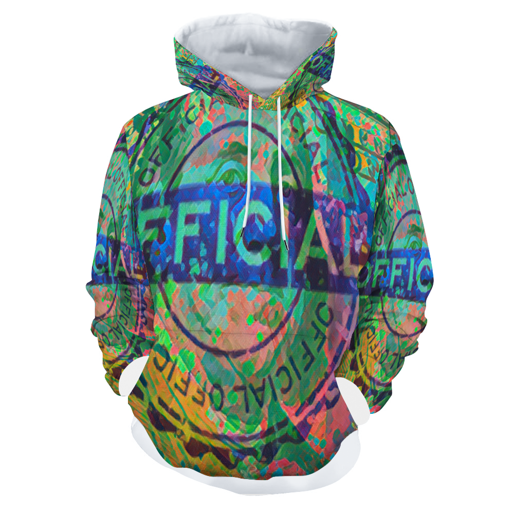 Customizable Unisex All Over Print Plush Hoodies with Pockets