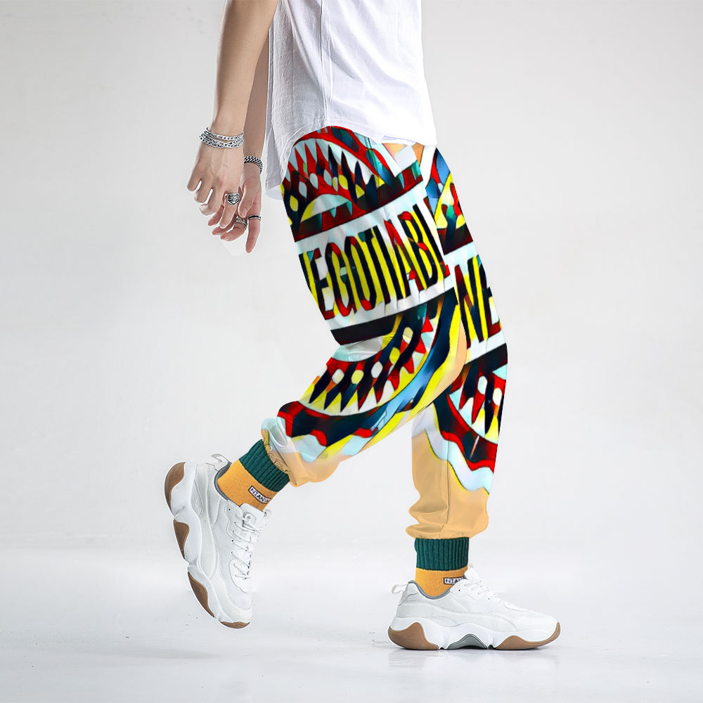 Custom Unisex All Over Print Long Casual Baggy Jogger Pants