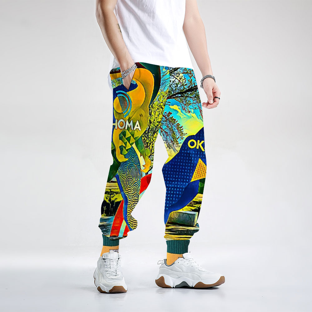 Custom Unisex All Over Print Long Casual Baggy Jogger Pants