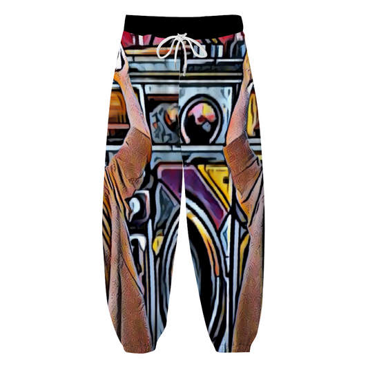 Custom Unisex All Over Print Long Casual Baggy Jogger Pants