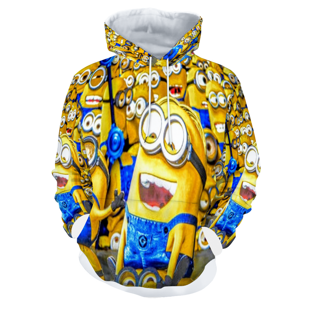 Customizable Unisex All Over Print Plush Hoodies with Pockets