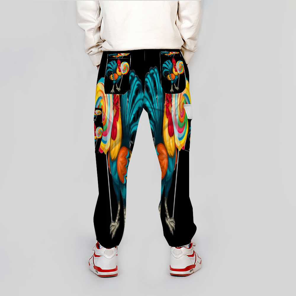 Custom Unisex All Over Print Long Casual Baggy Jogger Pants