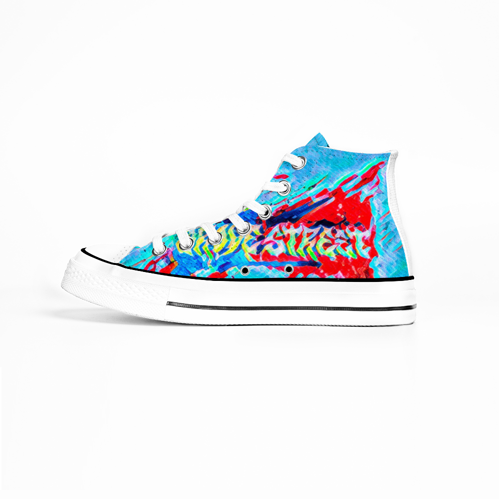 Custom Shoes Unisex High Top Canvas Shoes