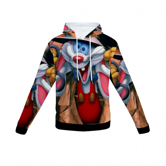 Customizable Unisex All Over Print Plush Hoodies with Pockets