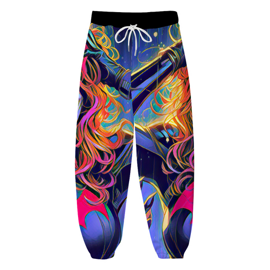 Custom Unisex All Over Print Long Casual Baggy Jogger Pants