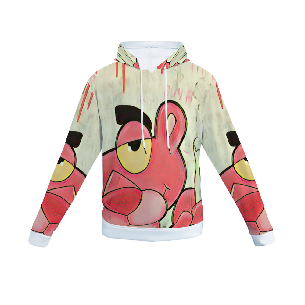 Customizable Unisex All Over Print Plush Hoodies with Pockets