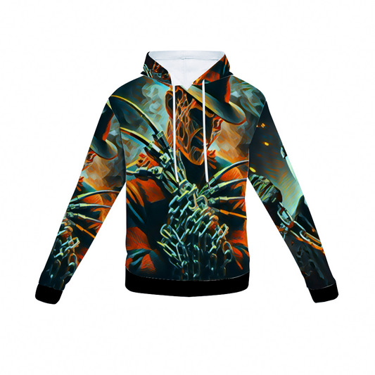 Customizable Unisex All Over Print Plush Hoodies with Pockets