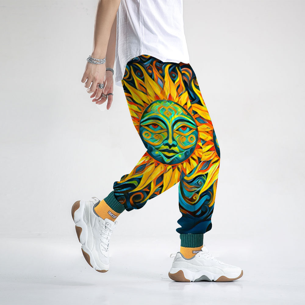 Custom Unisex All Over Print Long Casual Baggy Jogger Pants