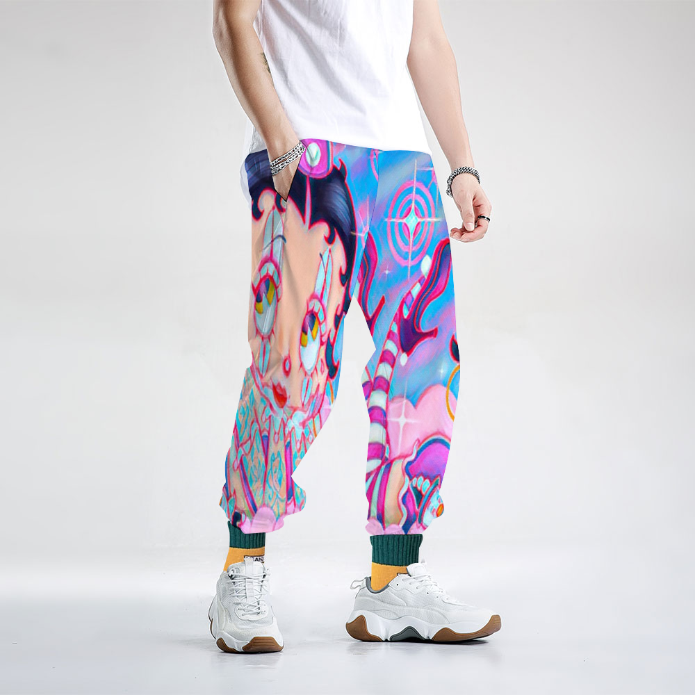 Custom Unisex All Over Print Long Casual Baggy Jogger Pants