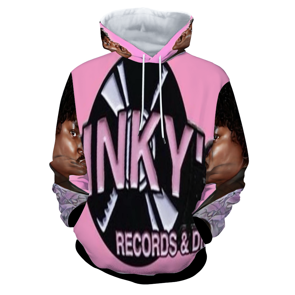 Customizable Unisex All Over Print Plush Hoodies with Pockets