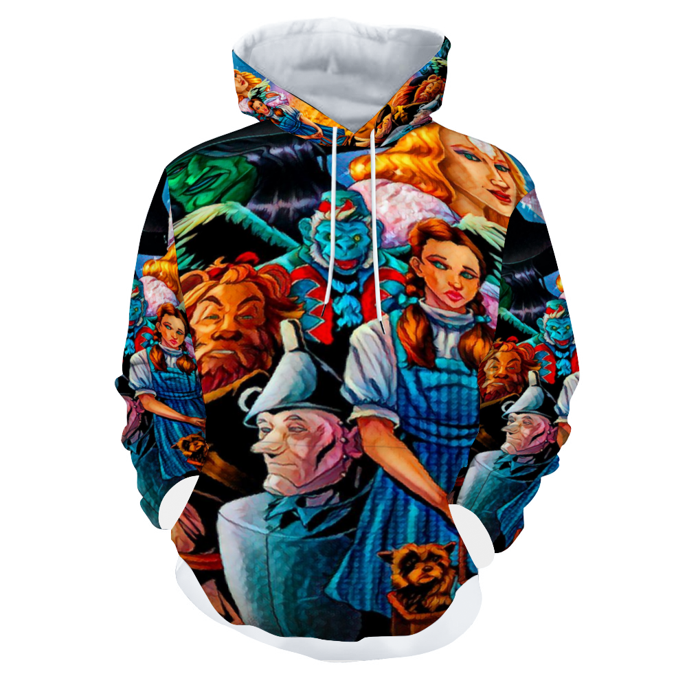 Customizable Unisex All Over Print Plush Hoodies with Pockets