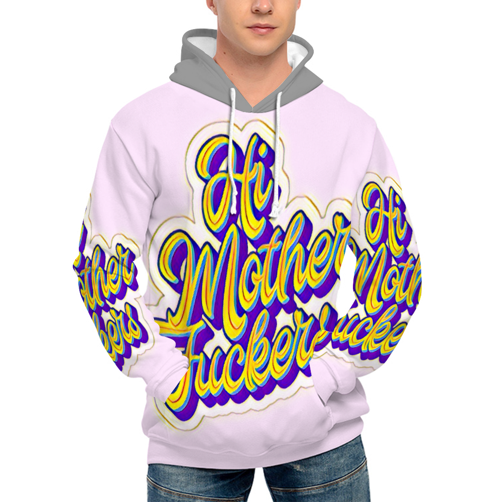 Custom Hoodies Unisex All Over Print Plush Hoodies with Pockets