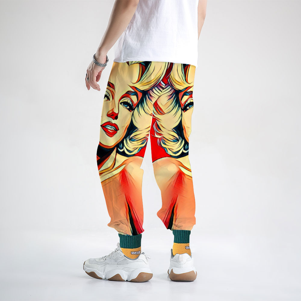 Custom Unisex All Over Print Long Casual Baggy Jogger Pants