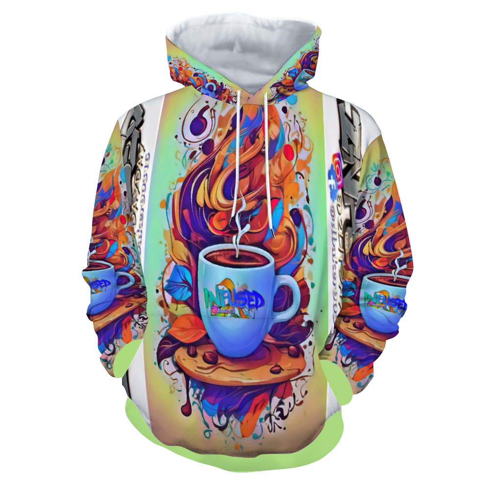 Custom Hoodies Unisex All Over Print Hoodie with Pockets