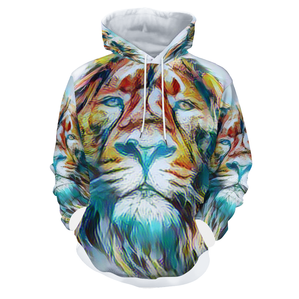 Customizable Unisex All Over Print Plush Hoodies with Pockets