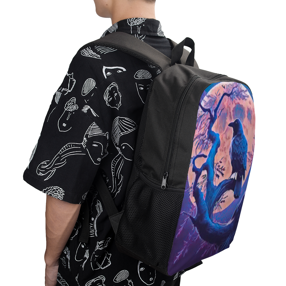 Custom Bag Travel Backpack Fashion Shoulders Bag 12.6" x 16.9" x 5.5"