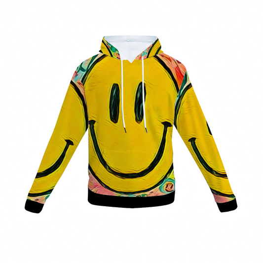 Customizable Unisex All Over Print Plush Hoodies with Pockets