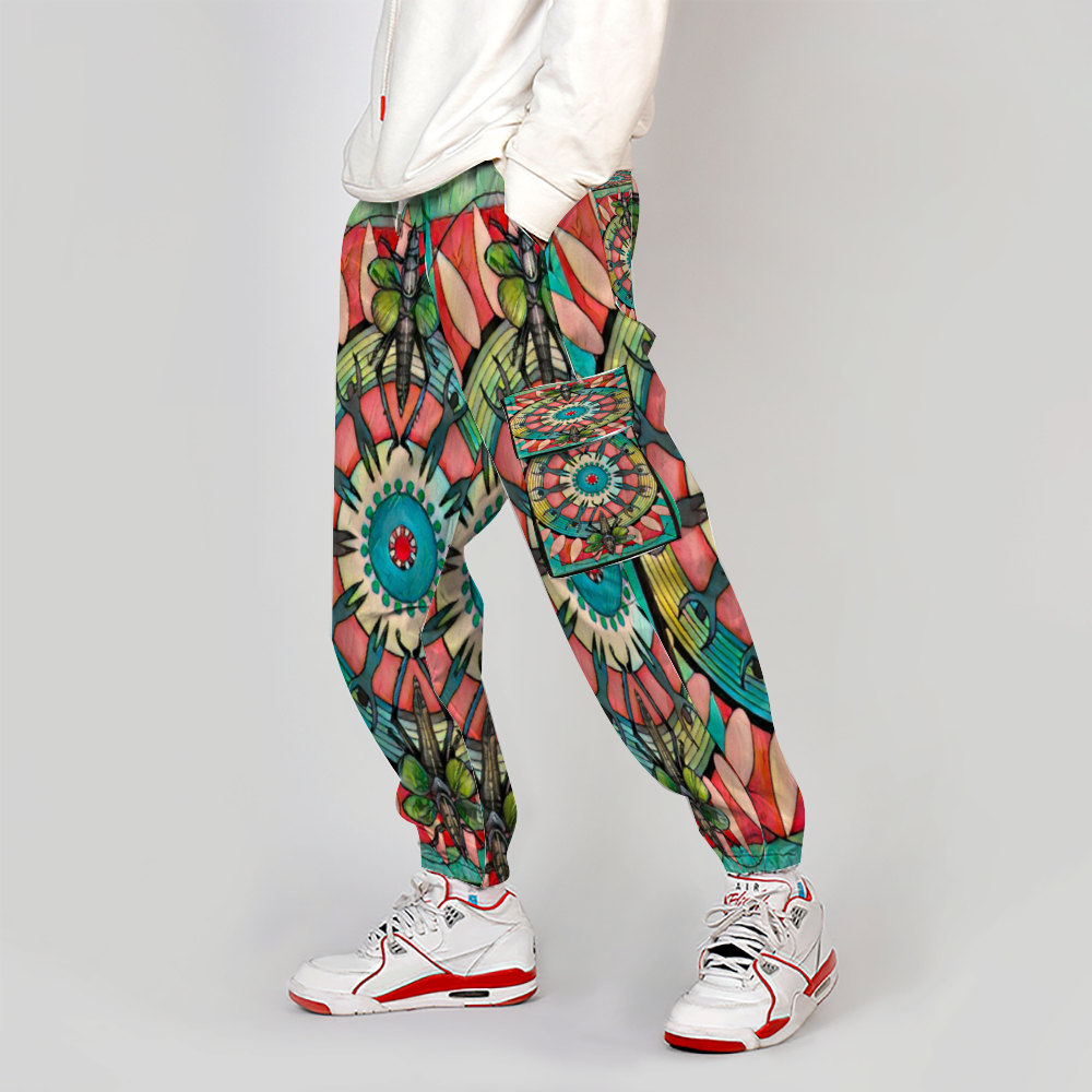 Custom Unisex All Over Print Long Casual Baggy Jogger Pants