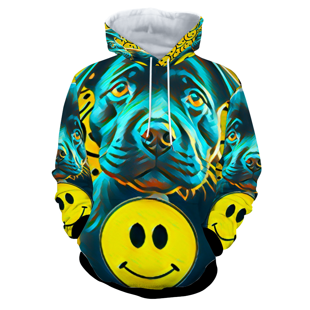 Customizable Unisex All Over Print Plush Hoodies with Pockets