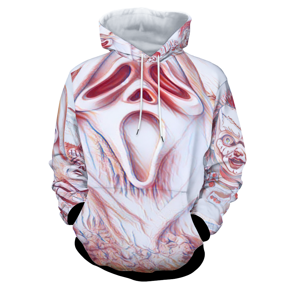 Customizable Unisex All Over Print Plush Hoodies with Pockets