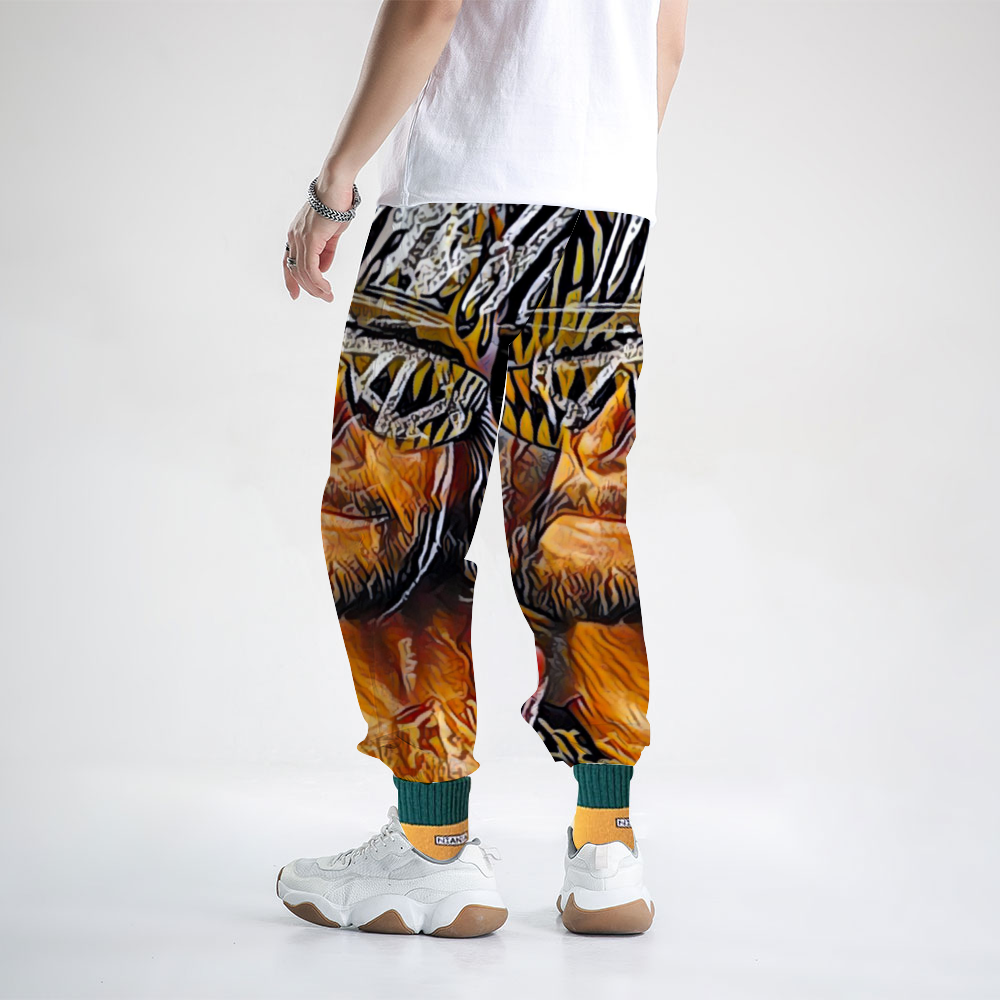 Custom Unisex All Over Print Long Casual Baggy Jogger Pants