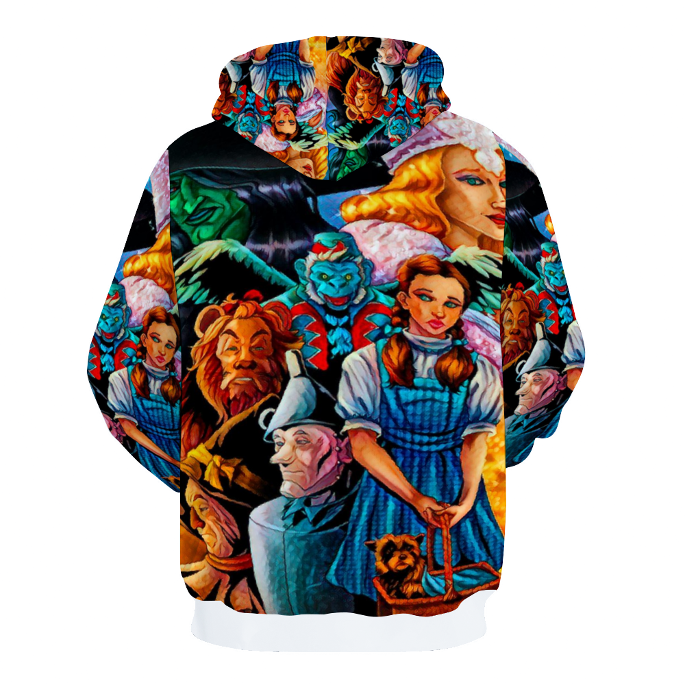 Customizable Unisex All Over Print Plush Hoodies with Pockets