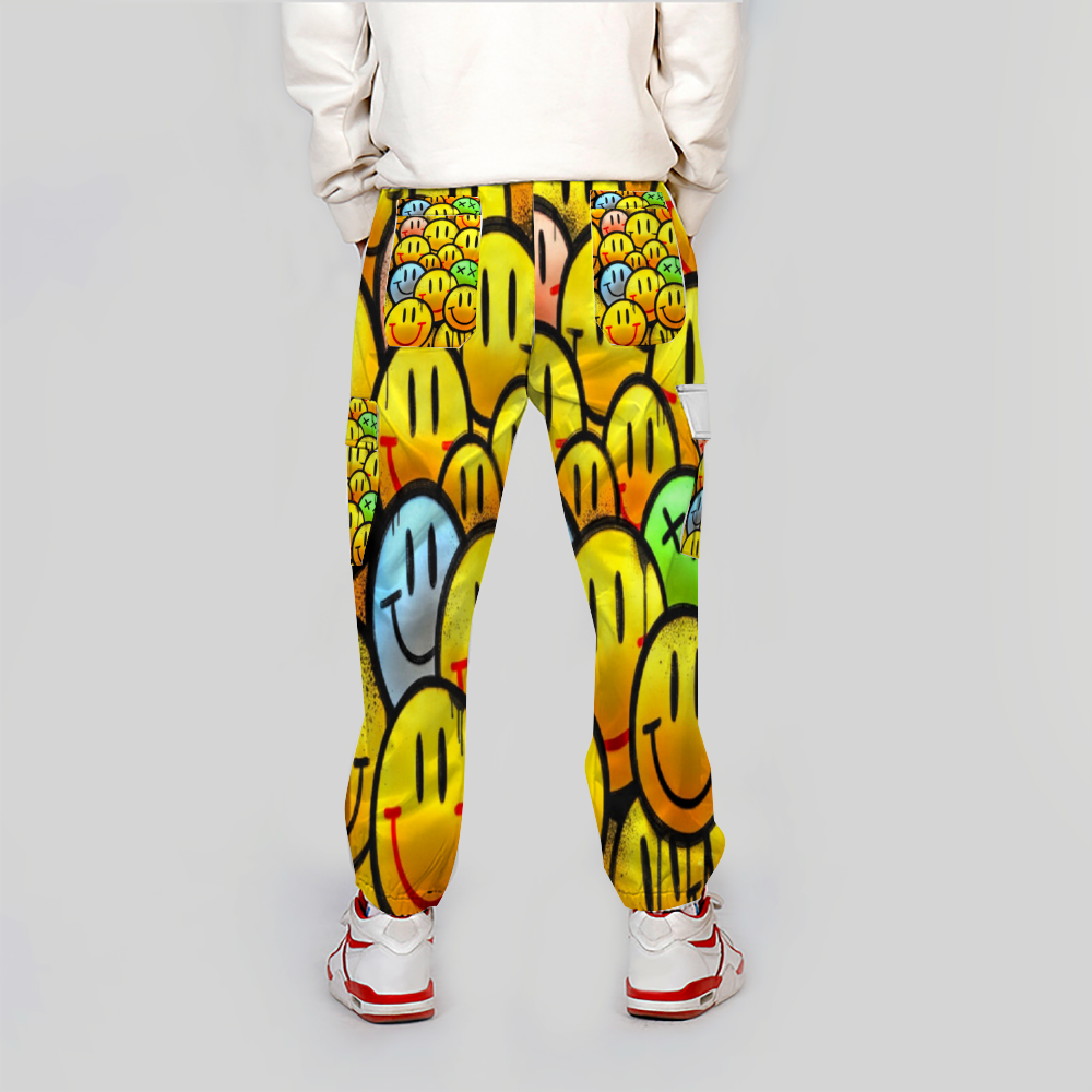 Custom Unisex All Over Print Long Casual Baggy Jogger Pants