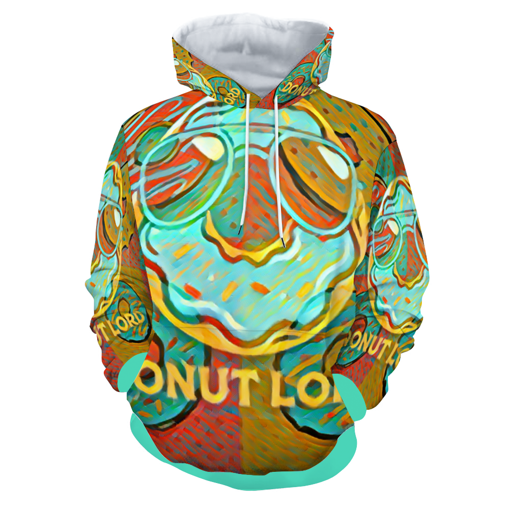 Customizable Unisex All Over Print Plush Hoodies with Pockets