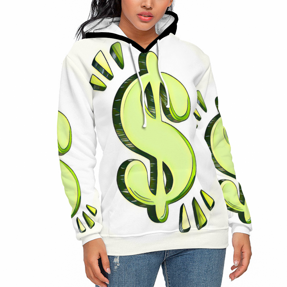 Custom Hoodies Unisex All Over Print Plush Hoodies with Pockets