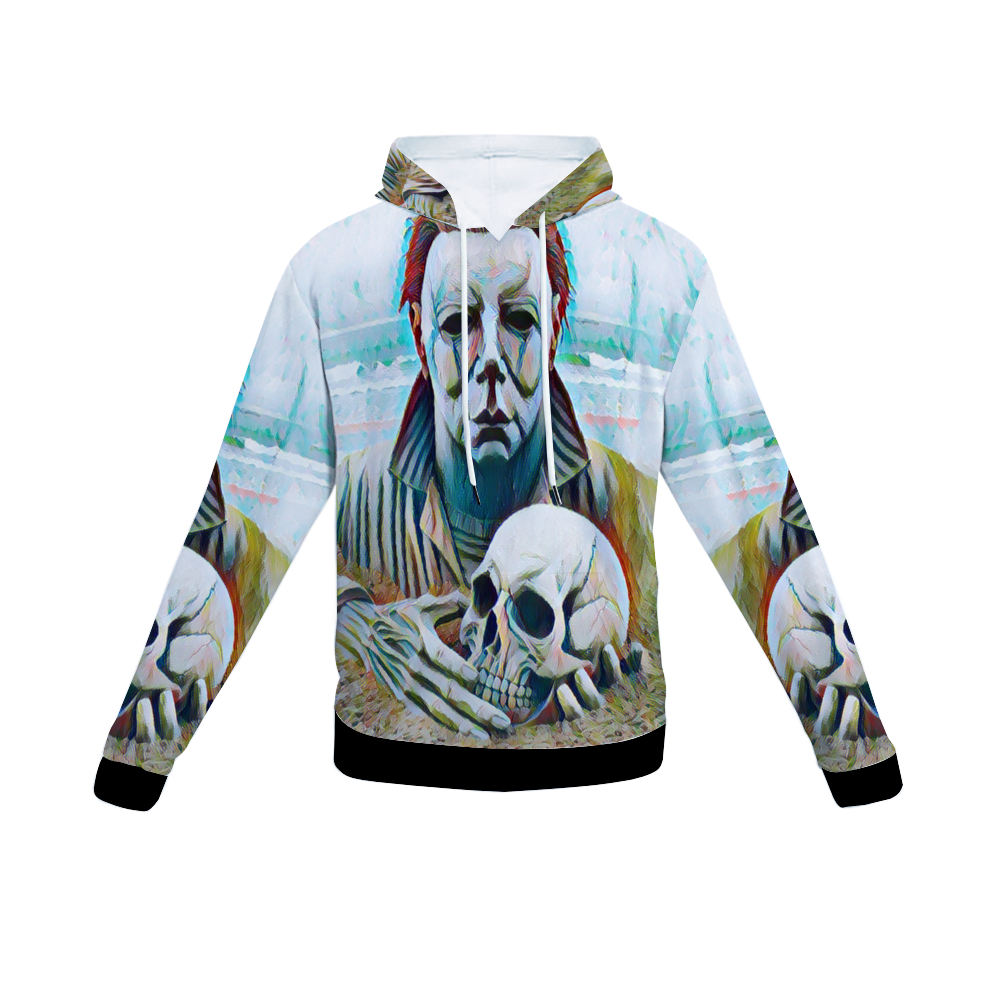 Customizable Unisex All Over Print Plush Hoodies with Pockets