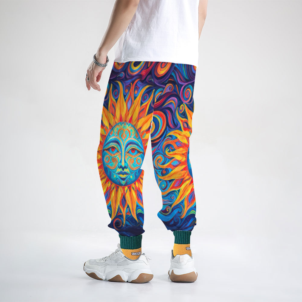 Custom Unisex All Over Print Long Casual Baggy Jogger Pants