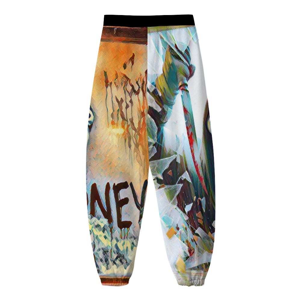 Custom Unisex All Over Print Long Casual Baggy Jogger Pants