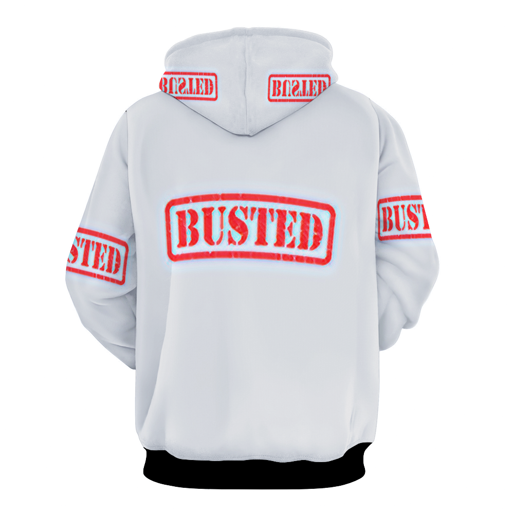 Customizable Unisex All Over Print Plush Hoodies with Pockets