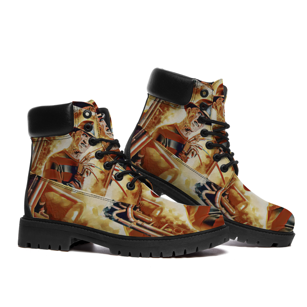 Custom Unisex Timber Boots Round Toe Boots Fashion Boots