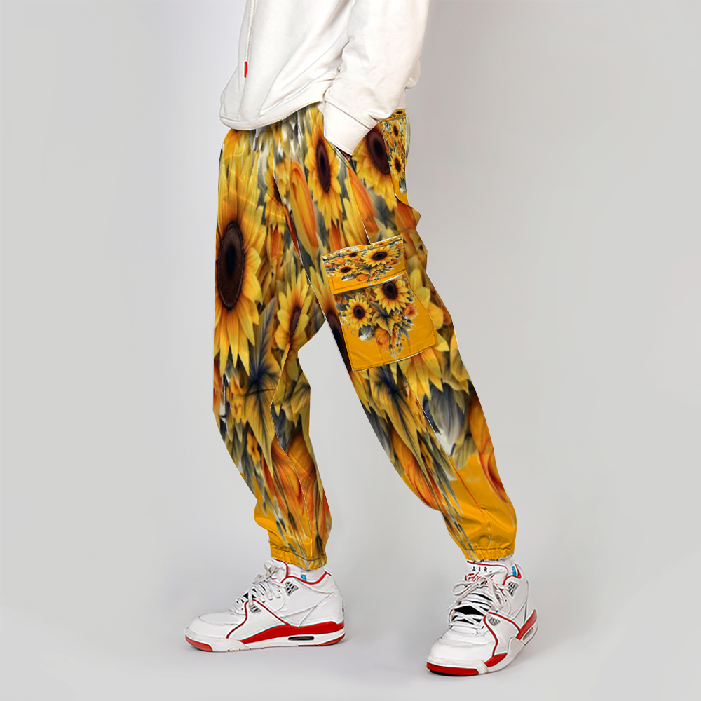 Custom Unisex All Over Print Long Casual Baggy Jogger Pants