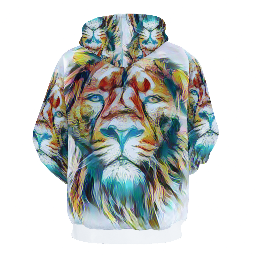 Customizable Unisex All Over Print Plush Hoodies with Pockets