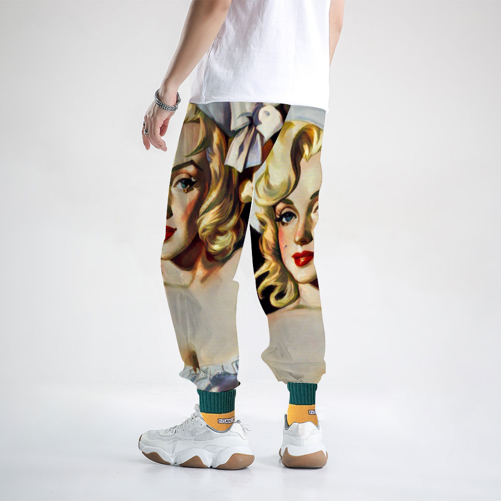 Custom Unisex All Over Print Long Casual Baggy Jogger Pants