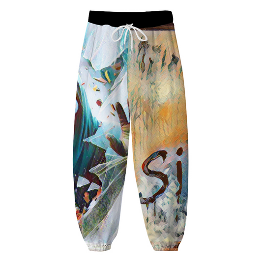 Custom Unisex All Over Print Long Casual Baggy Jogger Pants