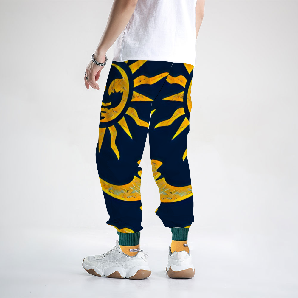 Custom Unisex All Over Print Long Casual Baggy Jogger Pants